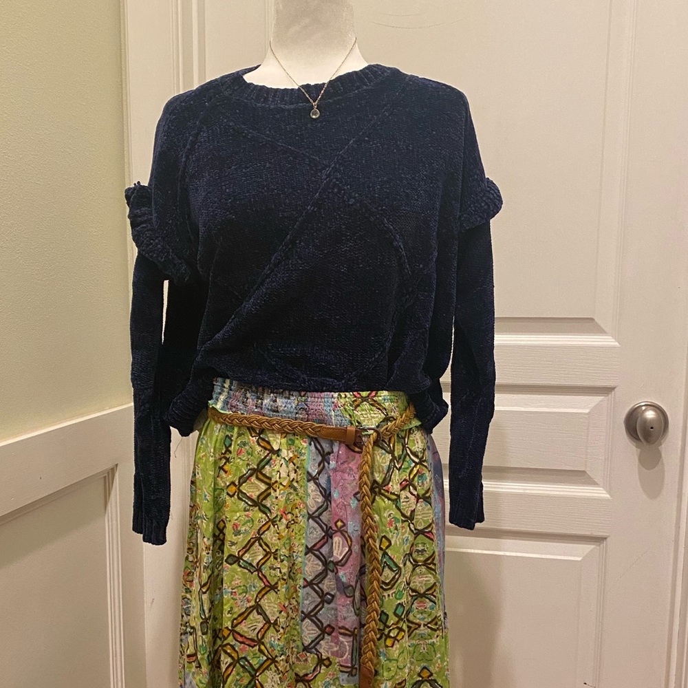 Luxe Dark Blue Sweater